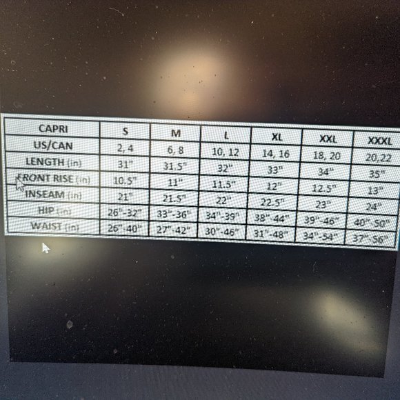 NWT Plus Size Capri Jeggings - Picture 6 of 6